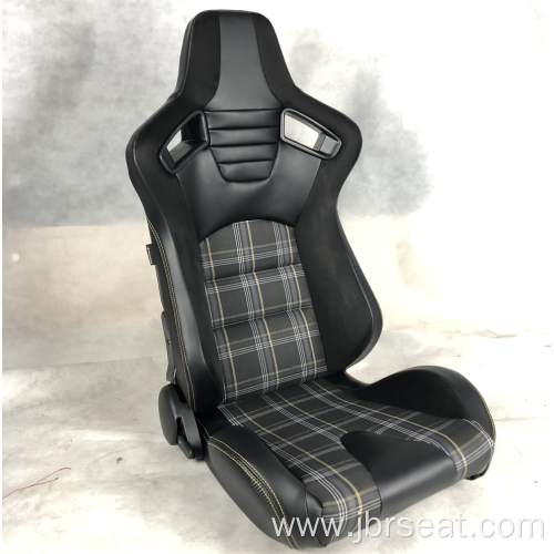 Customized fabric PVC suede racing seat